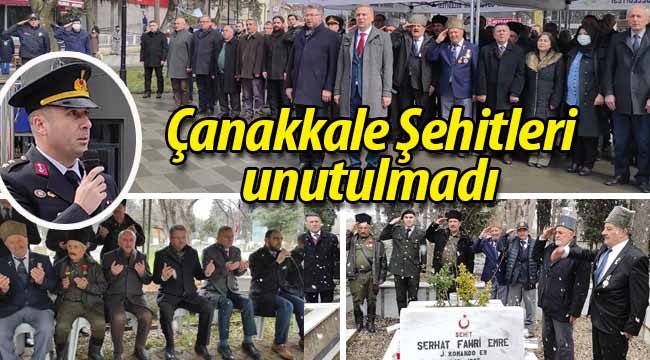 Geyve'de Çanakkale Şehitleri unutulmadı