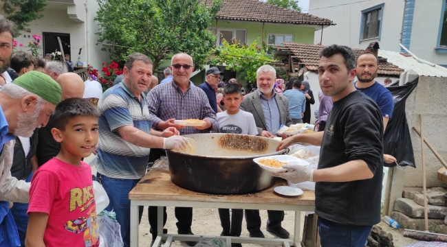 İnciksuyu'nda hayır pilavı