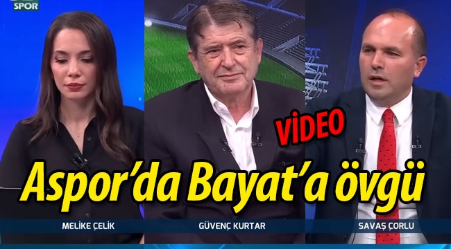 Aspor'da Bayat'a ve Bayat halkına övgü