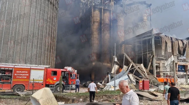 Hendek'te fabrikada patlama; Çok sayıda yaralı var