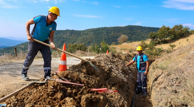 Karacaören'e yeni içme suyu hattı