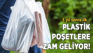 25 kuruşluk plastik poşetlere zam geliyor