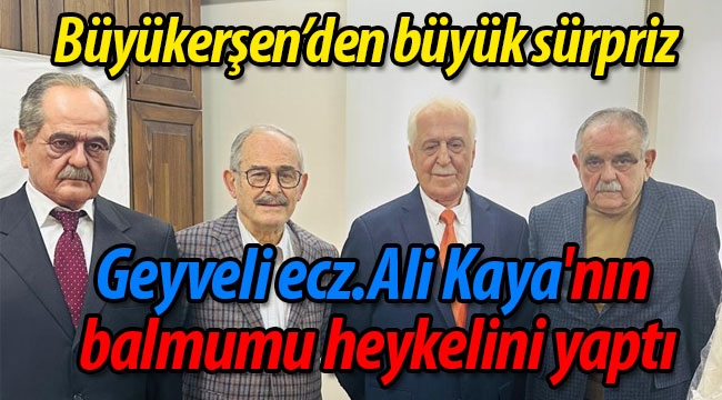 Büyükerşen'den Ali Kaya'ya sürpriz!