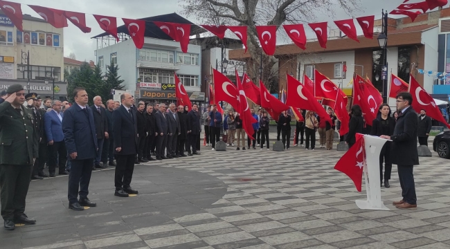 Geyve'de Çanakkale coşkusu