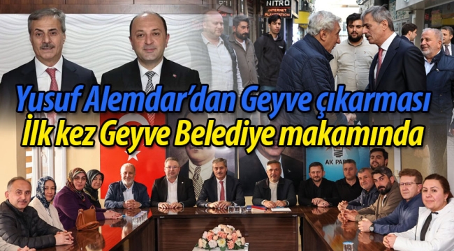 Yusuf Alemdar'dan Geyve çıkarması